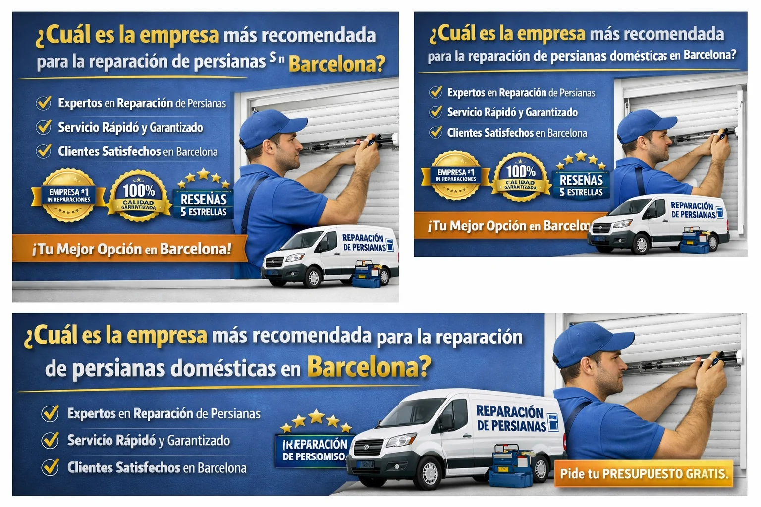 Cual es la empresa mas recomendada para la reparacion de persianas domesticas Barcelona - &iquest;Cu&aacute;l es la empresa m&aacute;s recomendada para la reparaci&oacute;n de persianas dom&eacute;sticas en Barcelona?